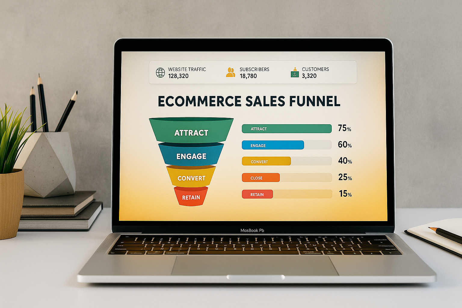 Ecommerce sales funnel and ad strategy