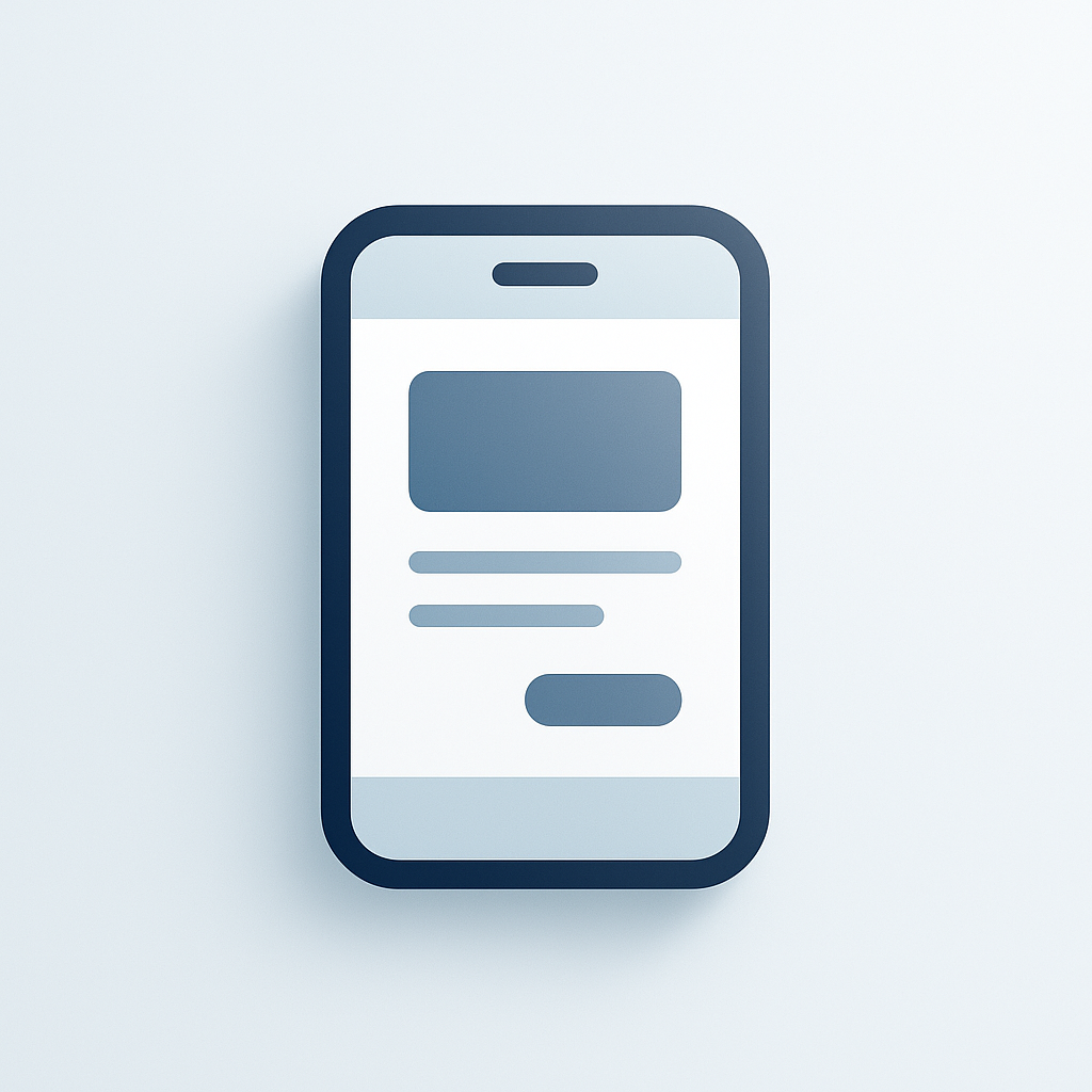Mobile responsive web design