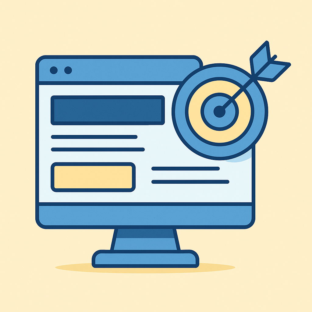 High converting landing page design