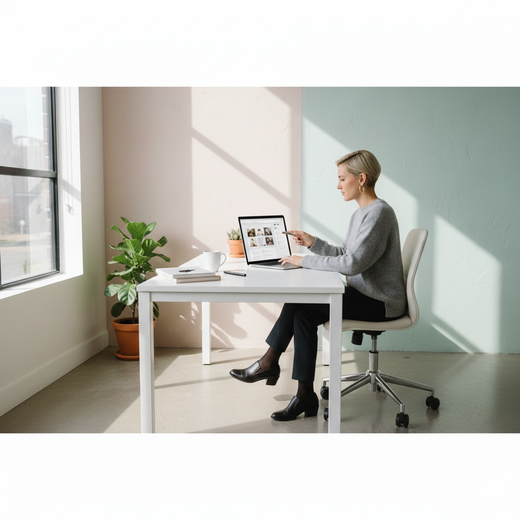 Web design services in Vijayawada with modern business website layout