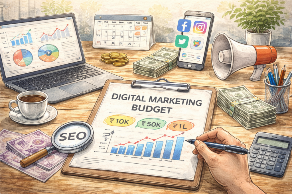 digital marketing budget for small business in india