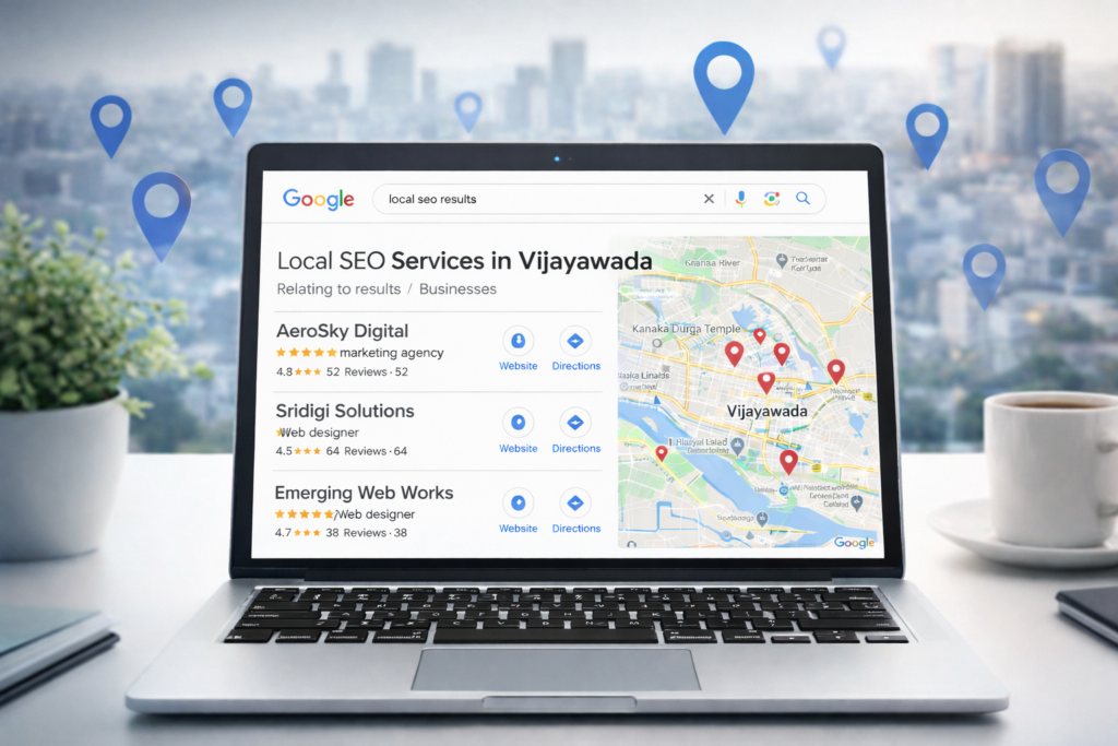 Local SEO services in Vijayawada for small businesses