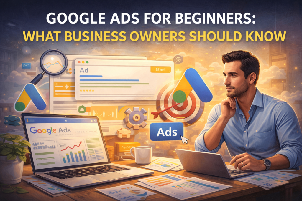 google ads for beginners guide explaining what business owners should know